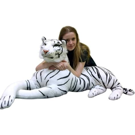 tiger soft toy big|large stuffed tiger walmart.